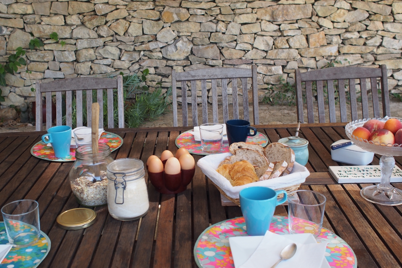 Petit déjeuner Mas le Garric 1