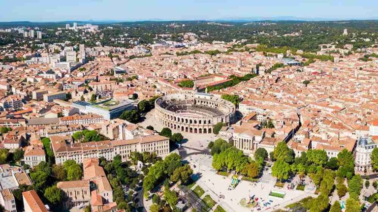 Vue d’ensemble de Nîmes